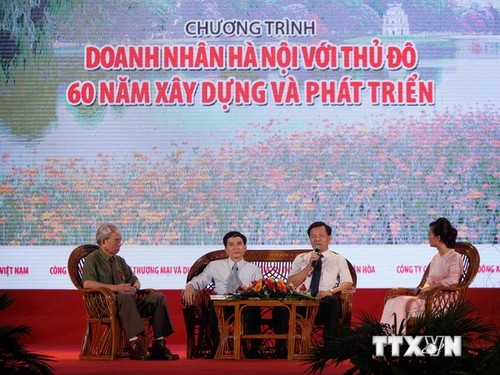 Hanoi celebrates 60th liberation anniversary - ảnh 1